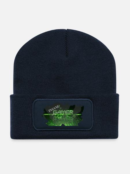 Insane - Recycelte Patch Beanie - French Navy