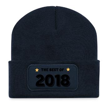 Best of 2018 - Recycled Patch Beanie - french navy - Front