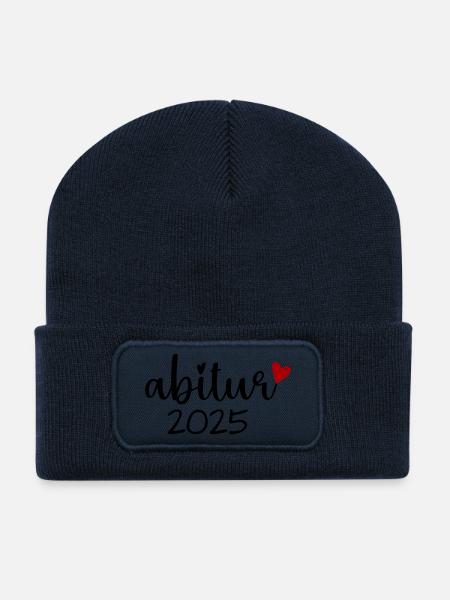 Abitur 2025 - Recycled Patch Beanie - french navy