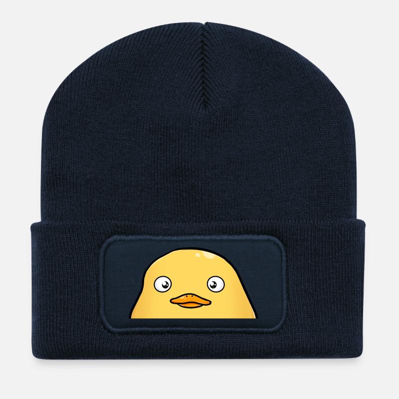 Küken - Recycelte Patch Beanie - French Navy