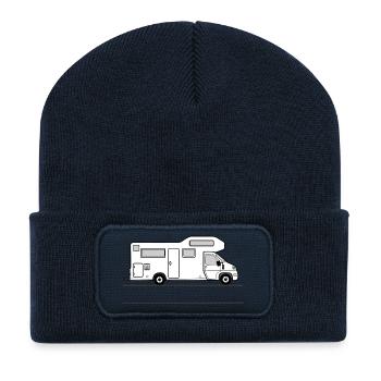 Camper banner - Recycled Patch Beanie - french navy - Front
