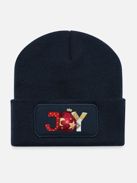 Joy - Recycelte Patch Beanie - French Navy
