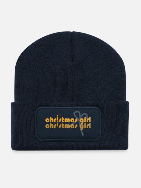 Writing - Recycled Patch Beanie - french navy