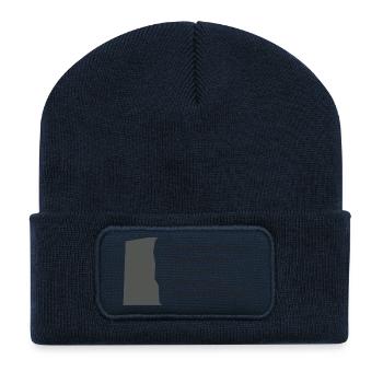 Carrière politique : présentation à la plénière - Beanie recyclé à patch - bleu marine - Devant