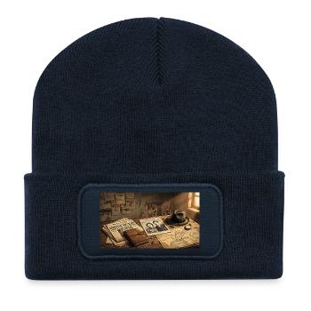 Bonnie & Clyde From Outlaws to American Legends - Recycled Patch Beanie - french navy - Front