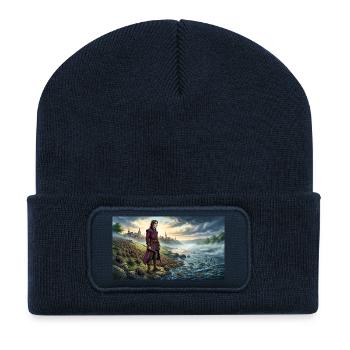 Hamelins verlorene Kinder Das Märchen des Rattenfängers - Recycelte Patch Beanie - French Navy - Vorne