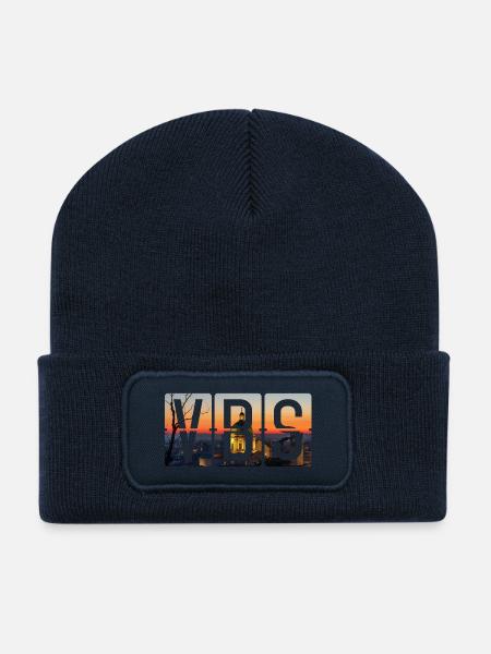 Flughafen Brescia VBS - Recycelte Patch Beanie - French Navy
