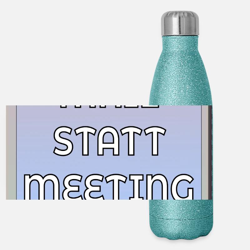 MAIL STATT MEETING Panorama Glitzer Isolierflasche 500 ml