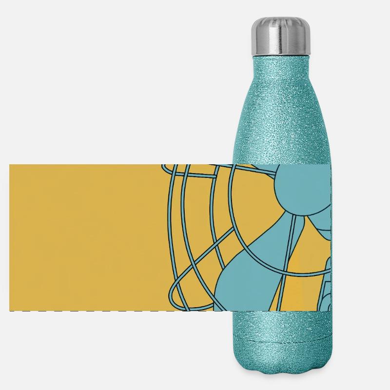 Stay Cool – Affiche de fan moderne Gourde isotherme panoramique pailletée 500 ml