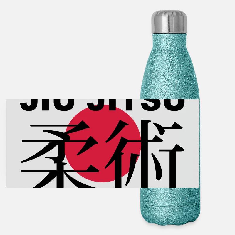 jiu jitsu Panoramic Glitter Thermal Bottle 500 ml