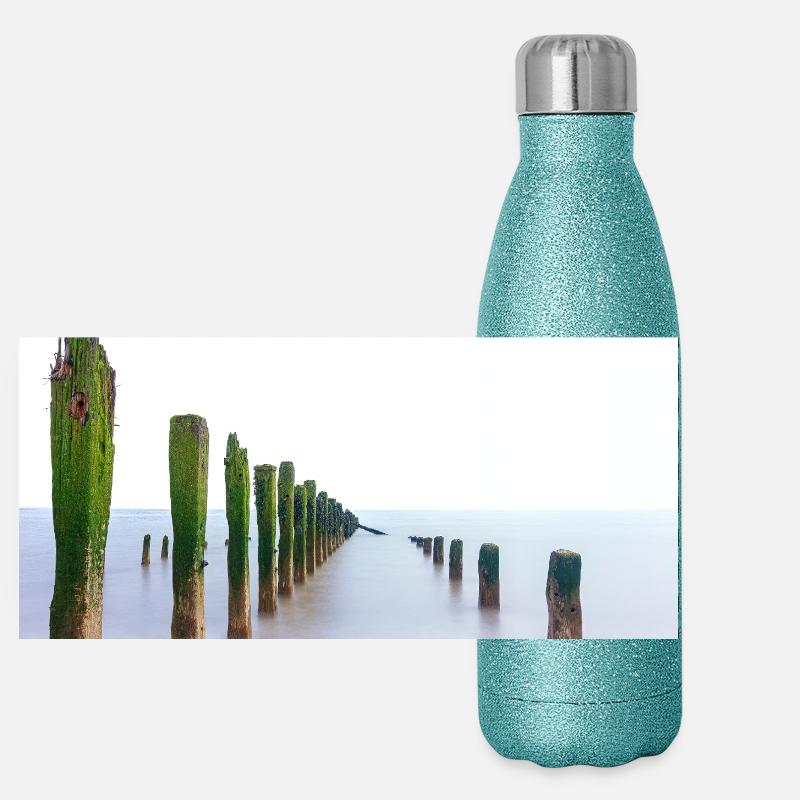 Long exposure  spurn point   Panoramic Glitter Thermal Bottle 500 ml