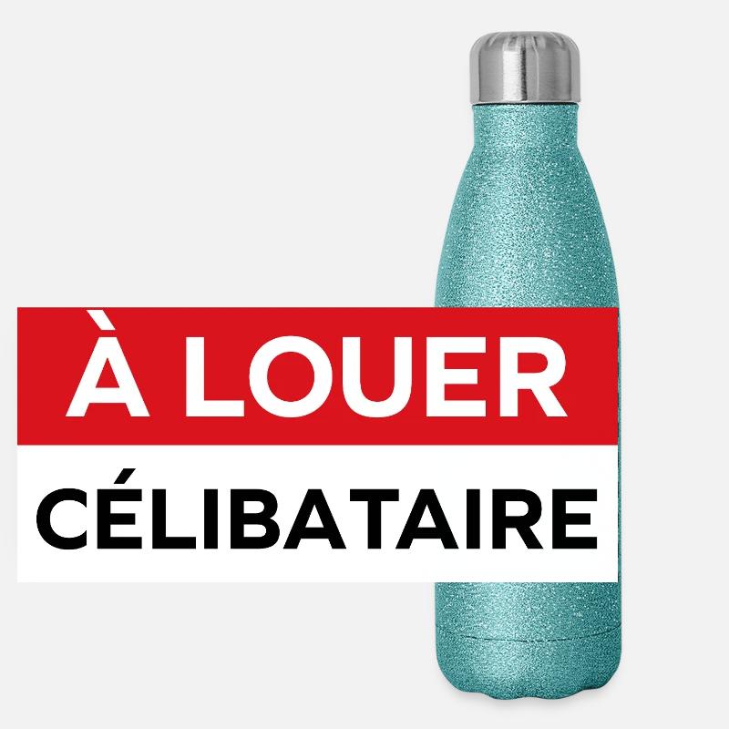 bachelor Panoramic Glitter Thermal Bottle 500 ml