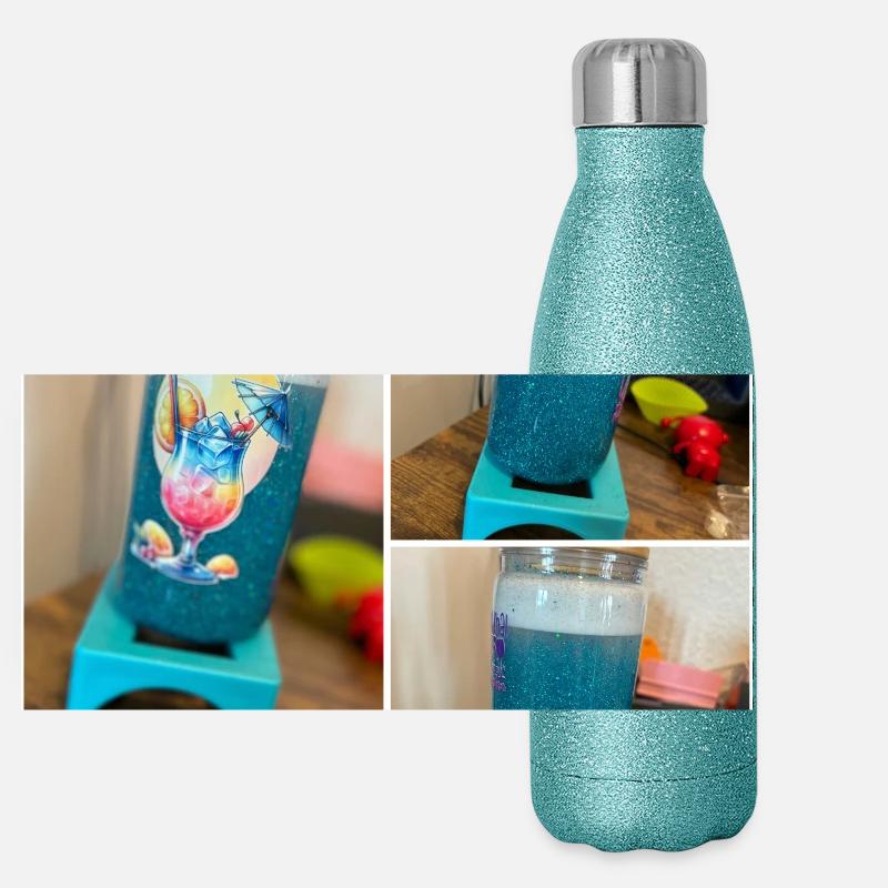 Glitter Mug Panoramic Glitter Thermal Bottle 500 ml