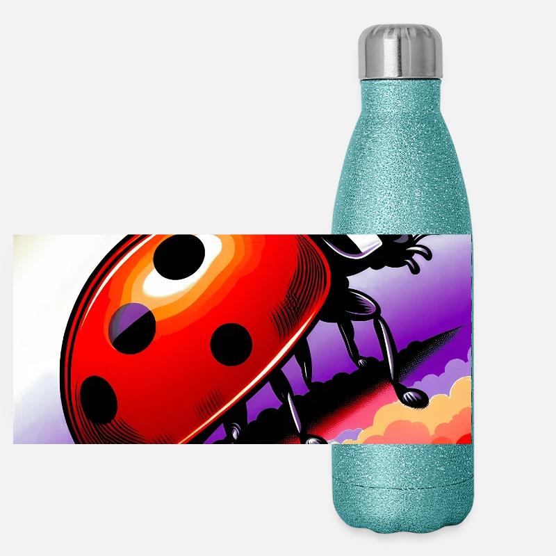 coccinelle Gourde isotherme panoramique pailletée 500 ml