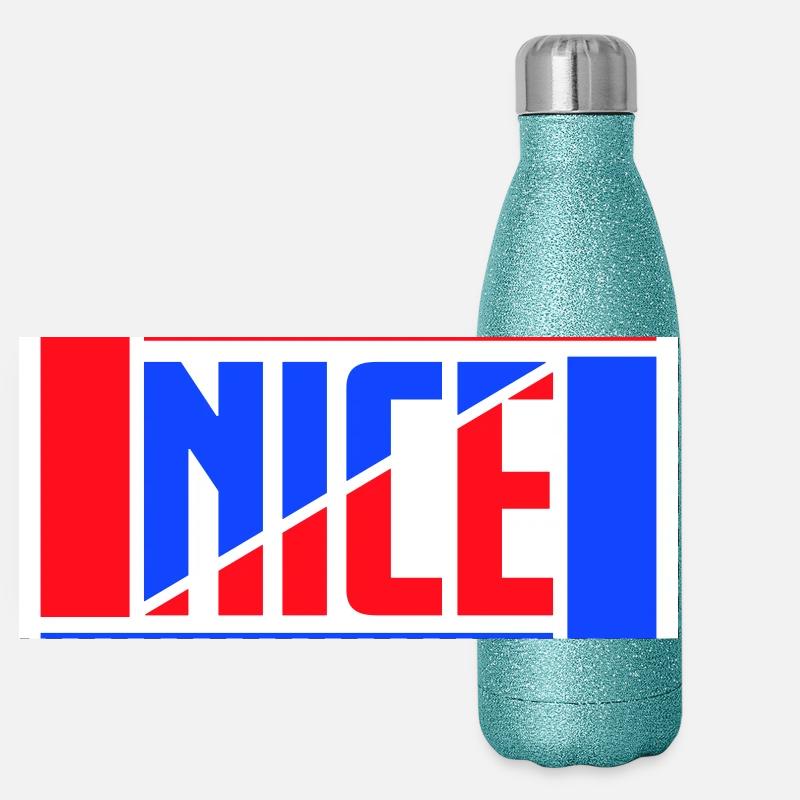 Have A Nice Day Funny Sarcastic Saying Cute Panoramic Glitter Thermal Bottle 500 ml