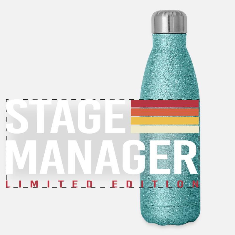 Stage Manager Panorama Glitzer Isolierflasche 500 ml