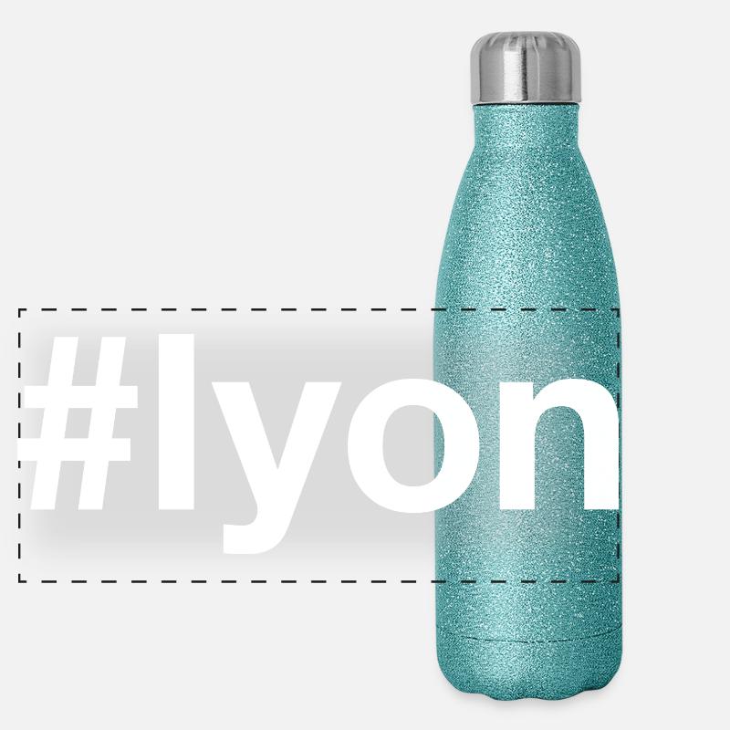 LYON Hashtag Panoramic Glitter Thermal Bottle 500 ml