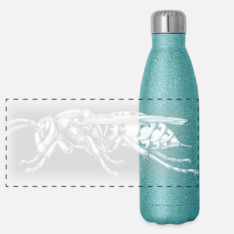 Frelon Gourde isotherme panoramique pailletée 500 ml