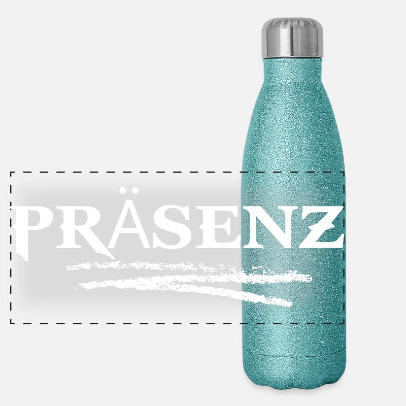 PRÉSENCE – Dans l’ici et maintenant Gourde isotherme panoramique pailletée 500 ml