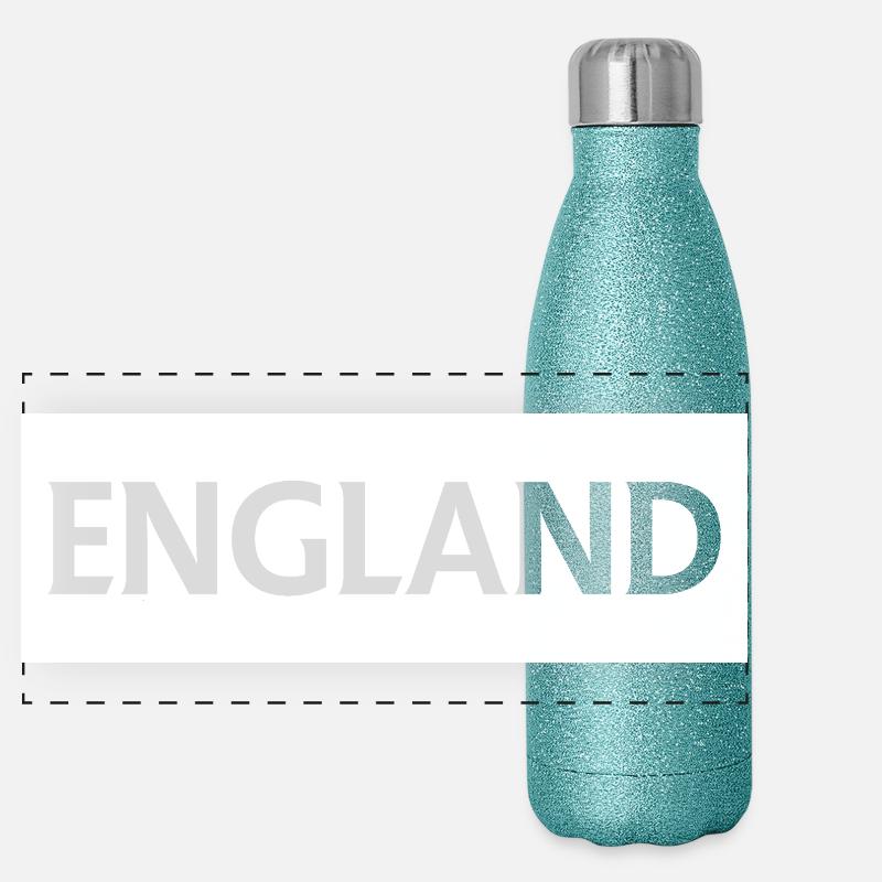 Bezaubernde englische Landschaftsmotive Panorama Glitzer Isolierflasche 500 ml