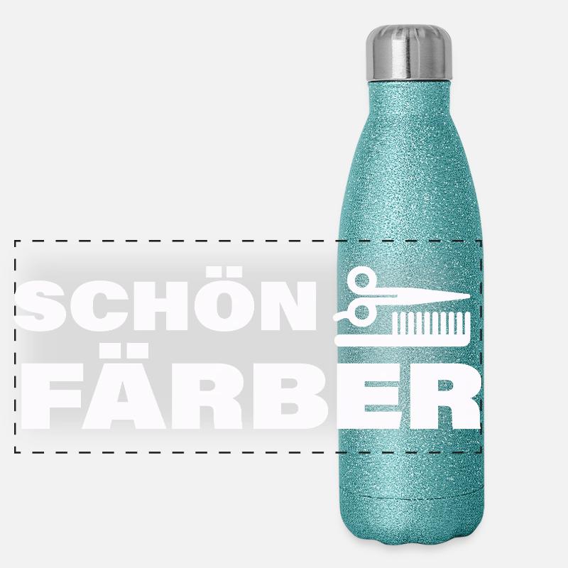 SCHÖNFÄRBER Panorama Glitzer Isolierflasche 500 ml