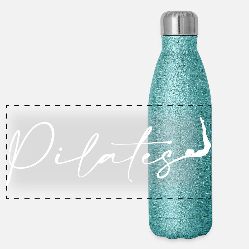le pilates Gourde isotherme panoramique pailletée 500 ml