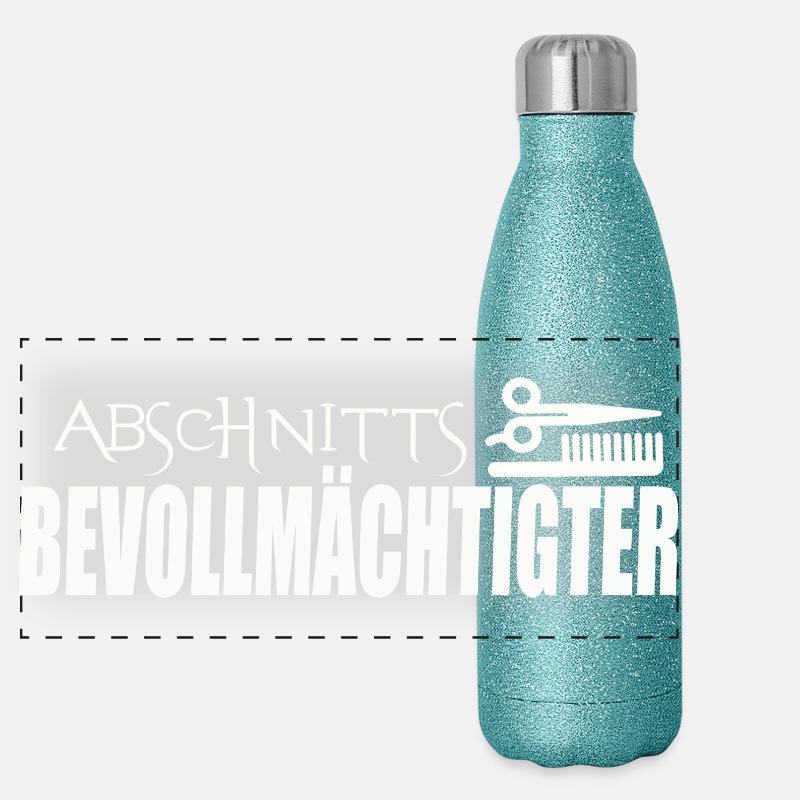 ABSCHNITTSBEVOLLMÄCHTIGTER Panorama Glitzer Isolierflasche 500 ml