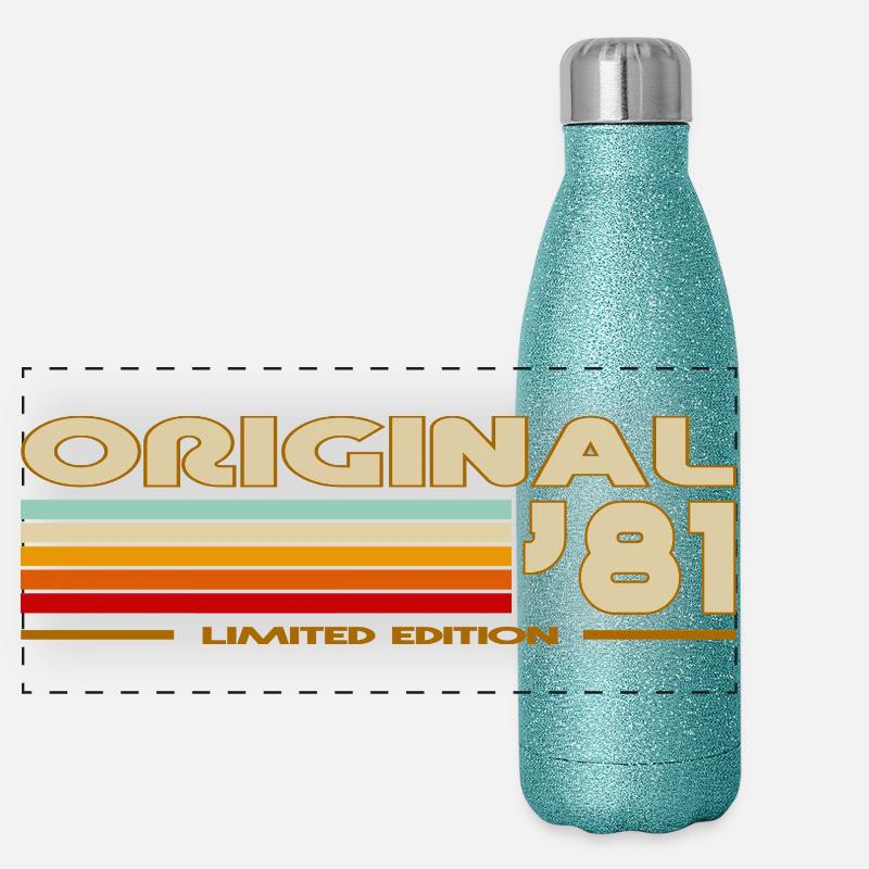 1981 Panoramic Glitter Thermal Bottle 500 ml
