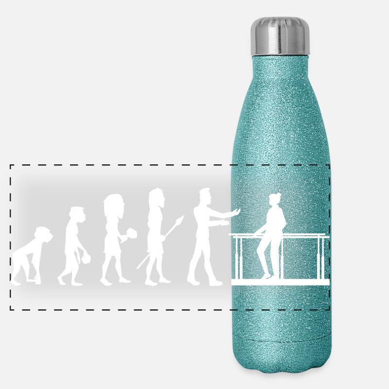Evolution Masseur Physiotherapist Humor Physio Panoramic Glitter Thermal Bottle 500 ml