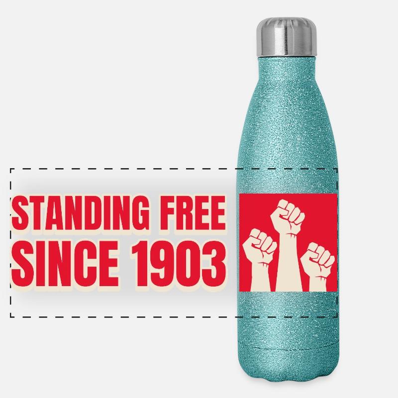 Seit 1903 frei stehend Panorama Glitzer Isolierflasche 500 ml