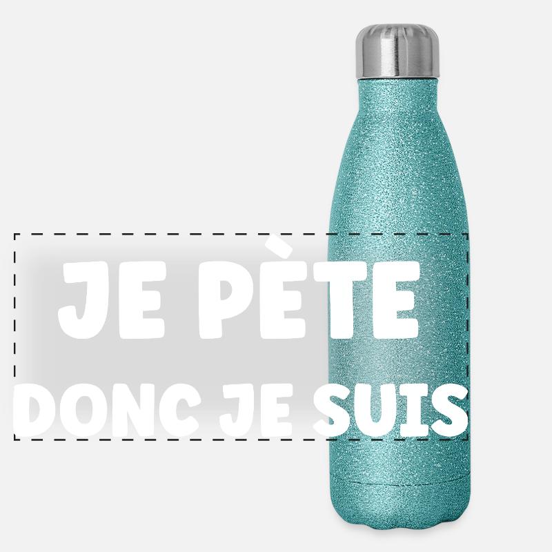 pete Gourde isotherme panoramique pailletée 500 ml