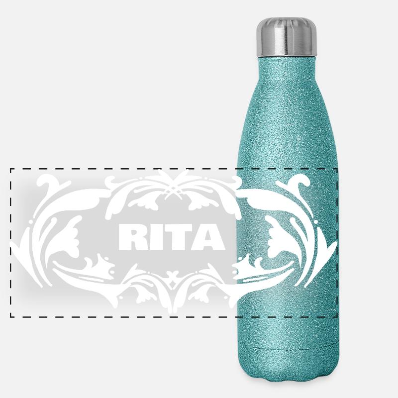 Nom Rita Gourde isotherme panoramique pailletée 500 ml