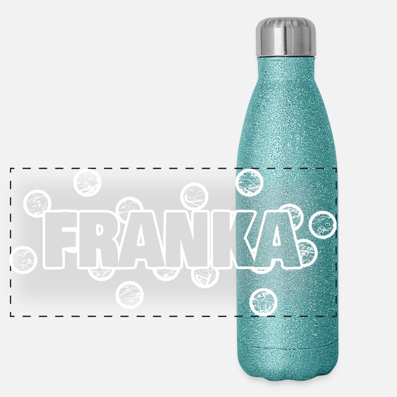 bubbles Franka Panoramic Glitter Thermal Bottle 500 ml
