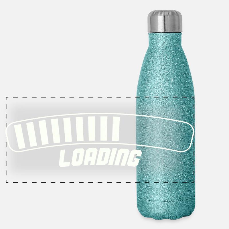 Loading Panorama Glitzer Isolierflasche 500 ml