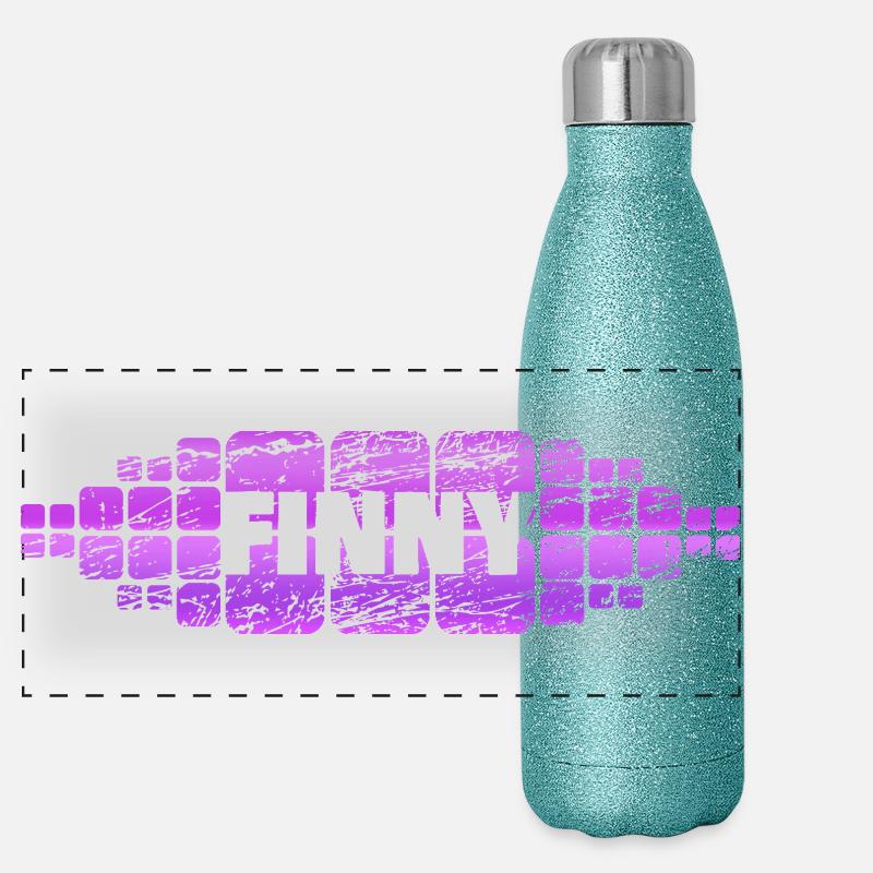 Mutti Finny Panorama Glitzer Isolierflasche 500 ml