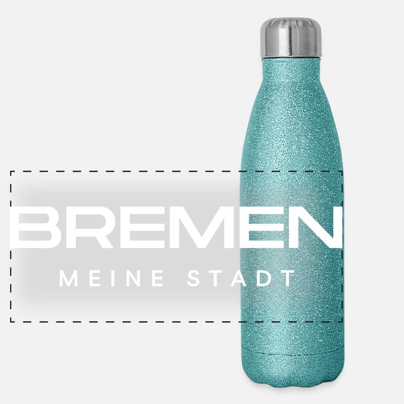 Brême Gourde isotherme panoramique pailletée 500 ml