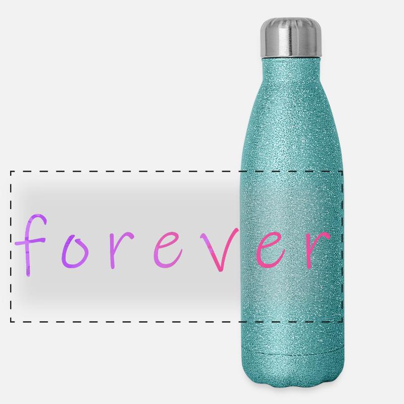 Ewig Panorama Glitzer Isolierflasche 500 ml