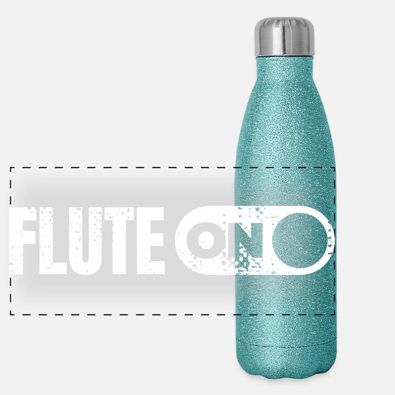 Flute music Panoramic Glitter Thermal Bottle 500 ml