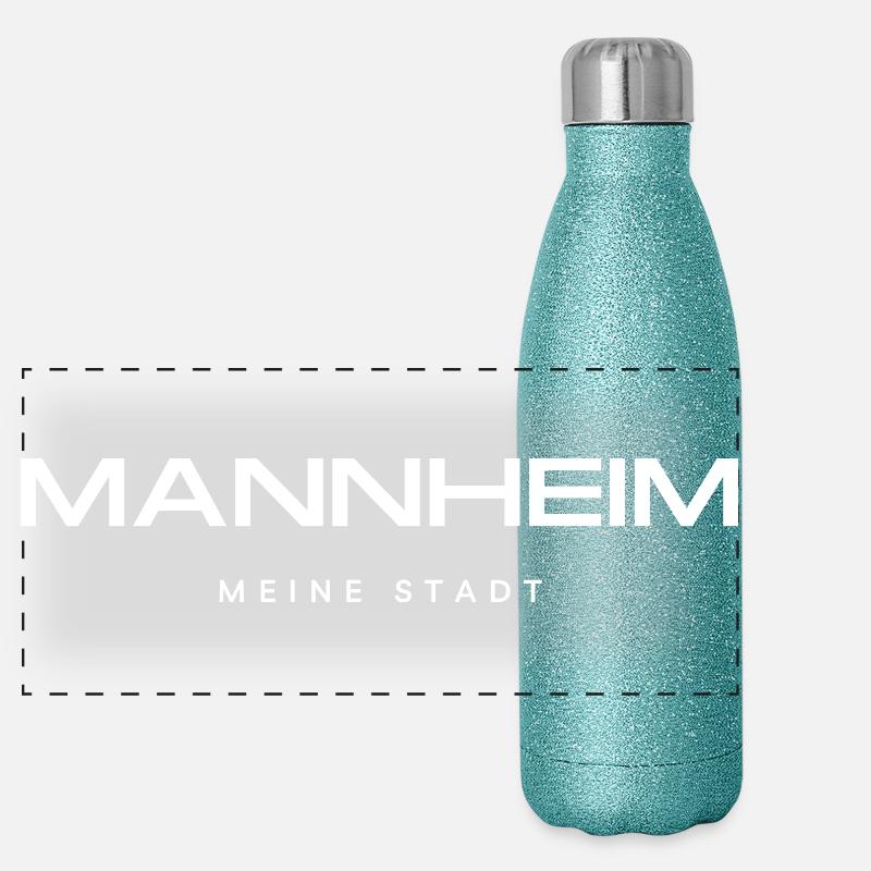 Mannheim Gourde isotherme panoramique pailletée 500 ml