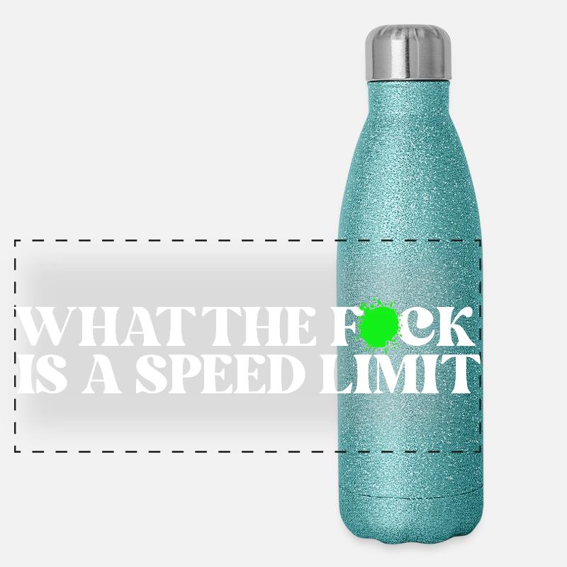 Car Panoramic Glitter Thermal Bottle 500 ml
