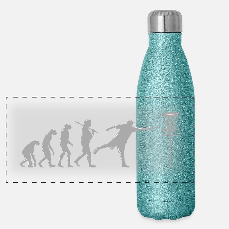 Disc Golf Evolution Gourde isotherme panoramique pailletée 500 ml