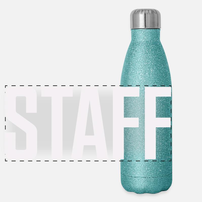 Staff Panorama Glitzer Isolierflasche 500 ml