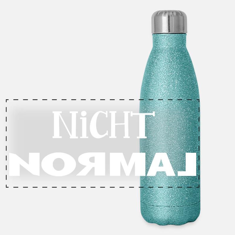 pas normal Gourde isotherme panoramique pailletée 500 ml