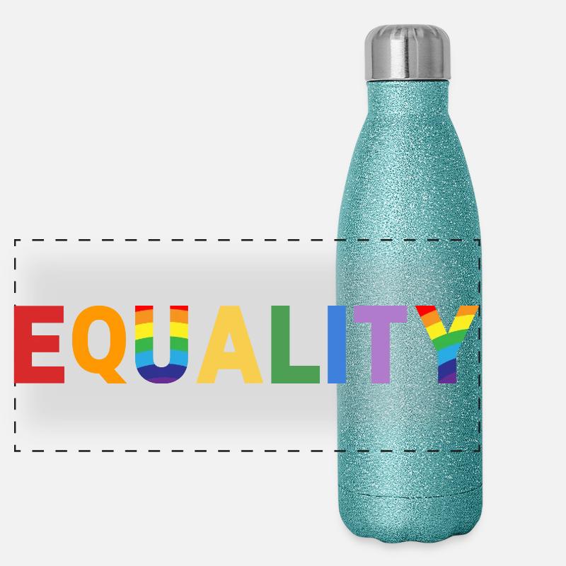 Equality Panoramic Glitter Thermal Bottle 500 ml