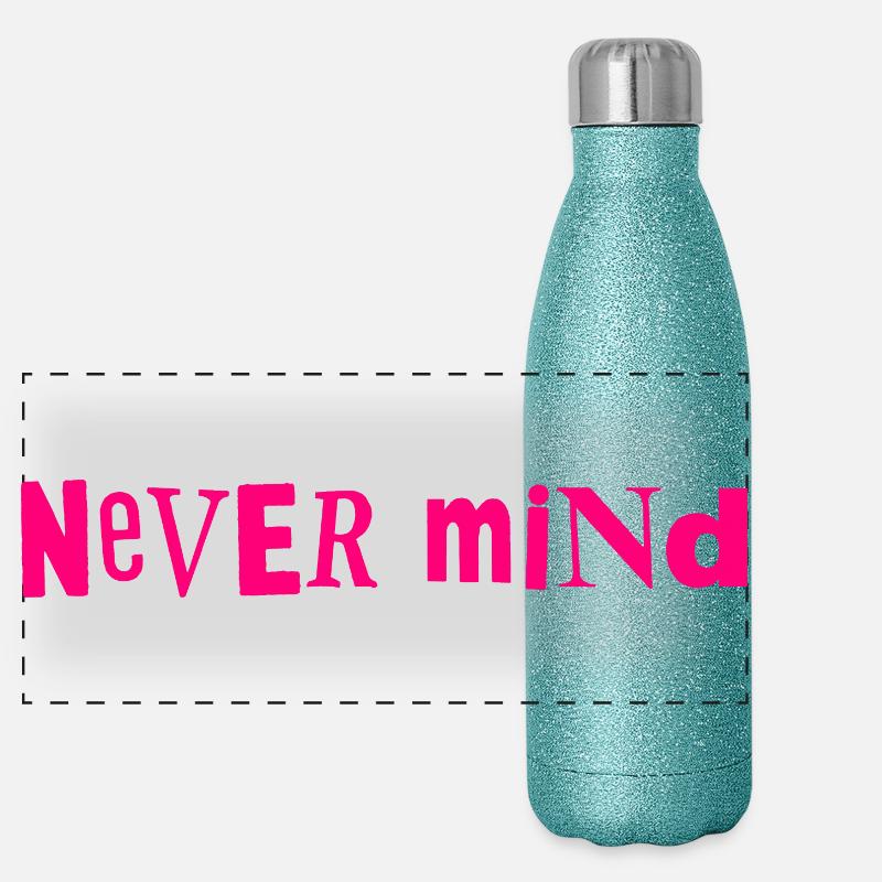 Never mind Panoramic Glitter Thermal Bottle 500 ml