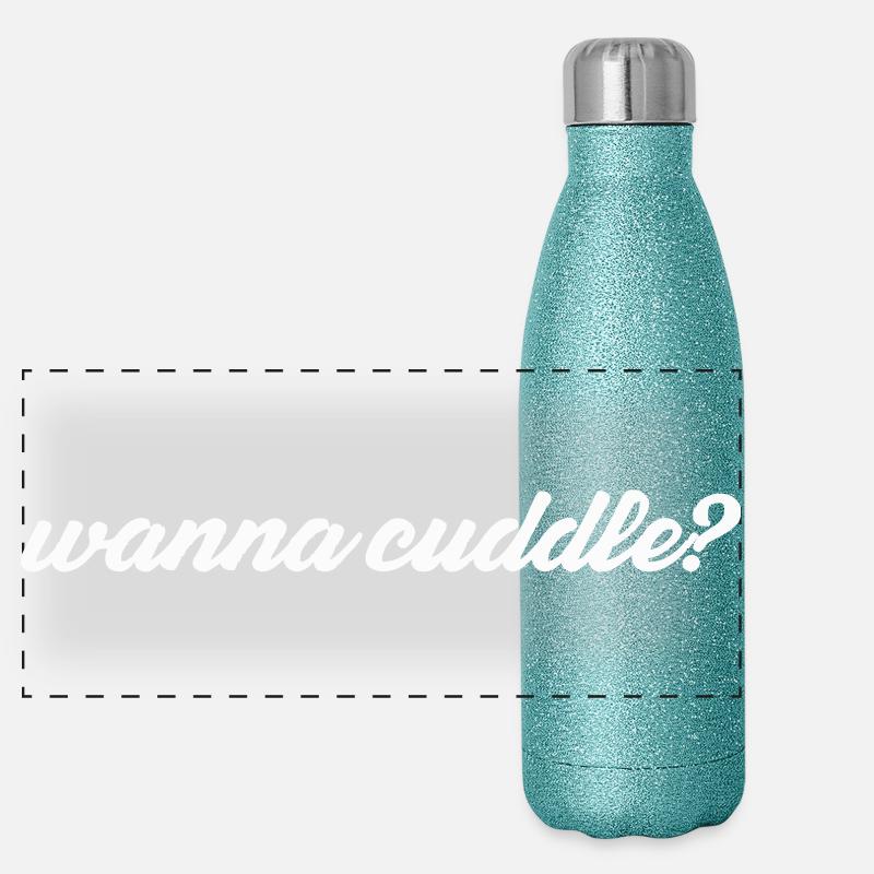 want to cuddle? Panoramic Glitter Thermal Bottle 500 ml