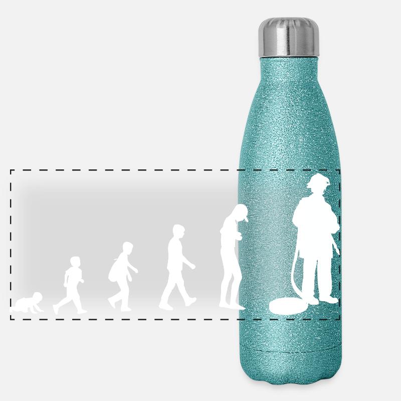 Développement du bébé au pompier Gourde isotherme panoramique pailletée 500 ml