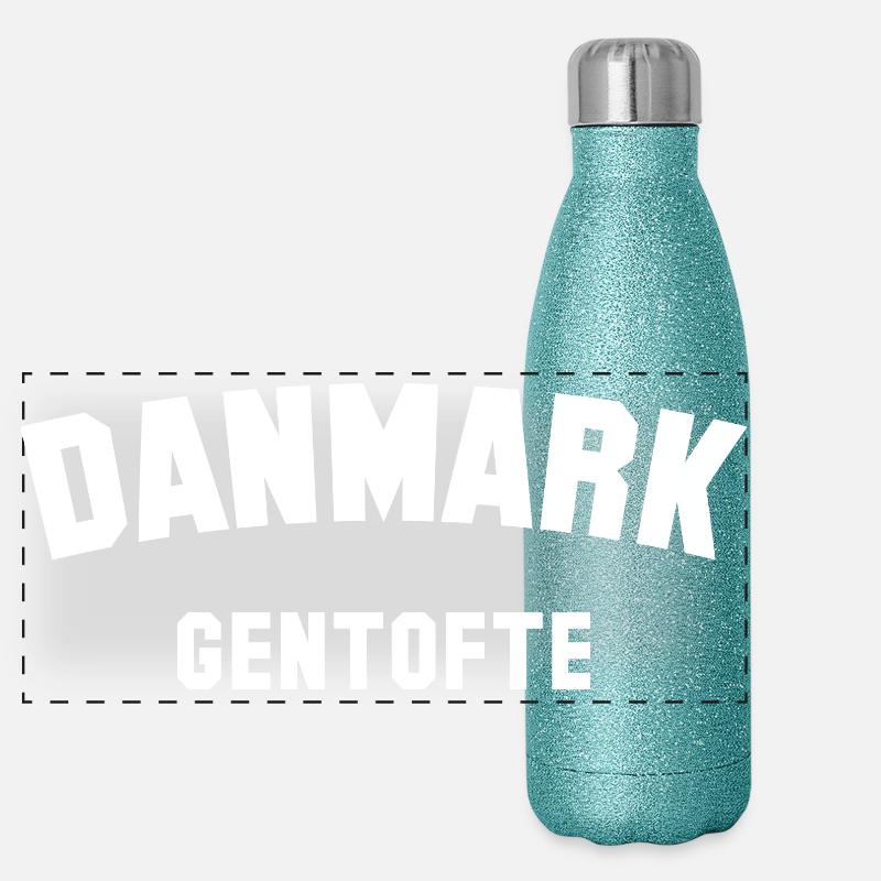 GENTOFTE Danmark Gourde isotherme panoramique pailletée 500 ml