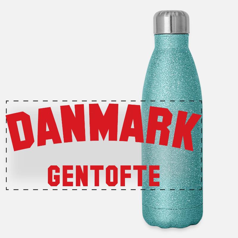 GENTOFTE Danmark, Danemark Gourde isotherme panoramique pailletée 500 ml