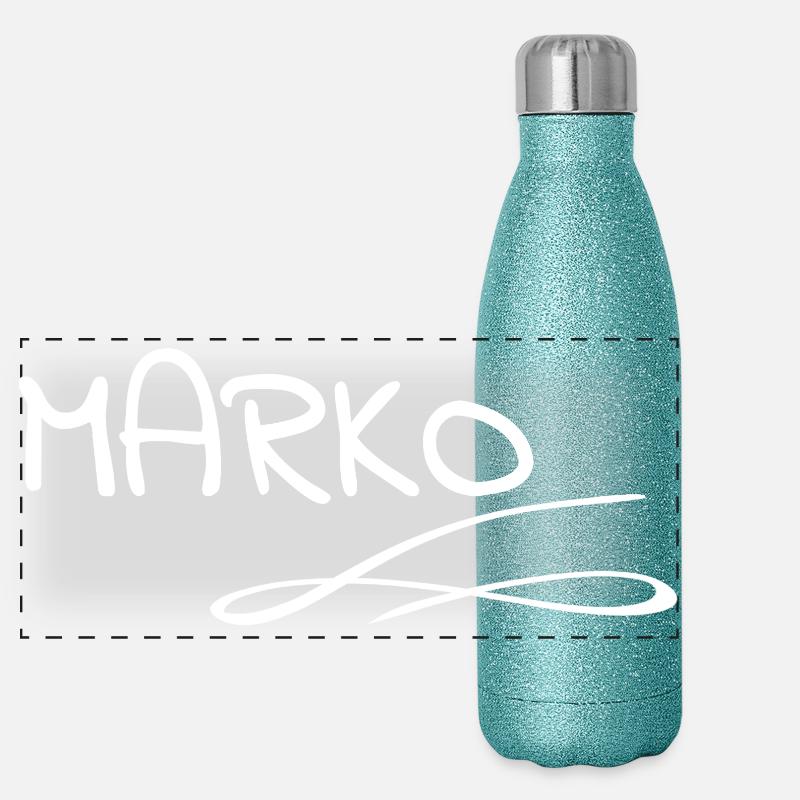Nom : Marko Gourde isotherme panoramique pailletée 500 ml